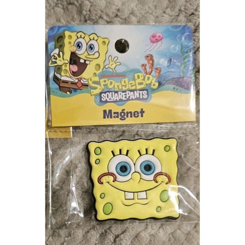 SpongeBob SquarePants Magnet 2" x 2" Fun Refrigerator Magnet – New, Sealed